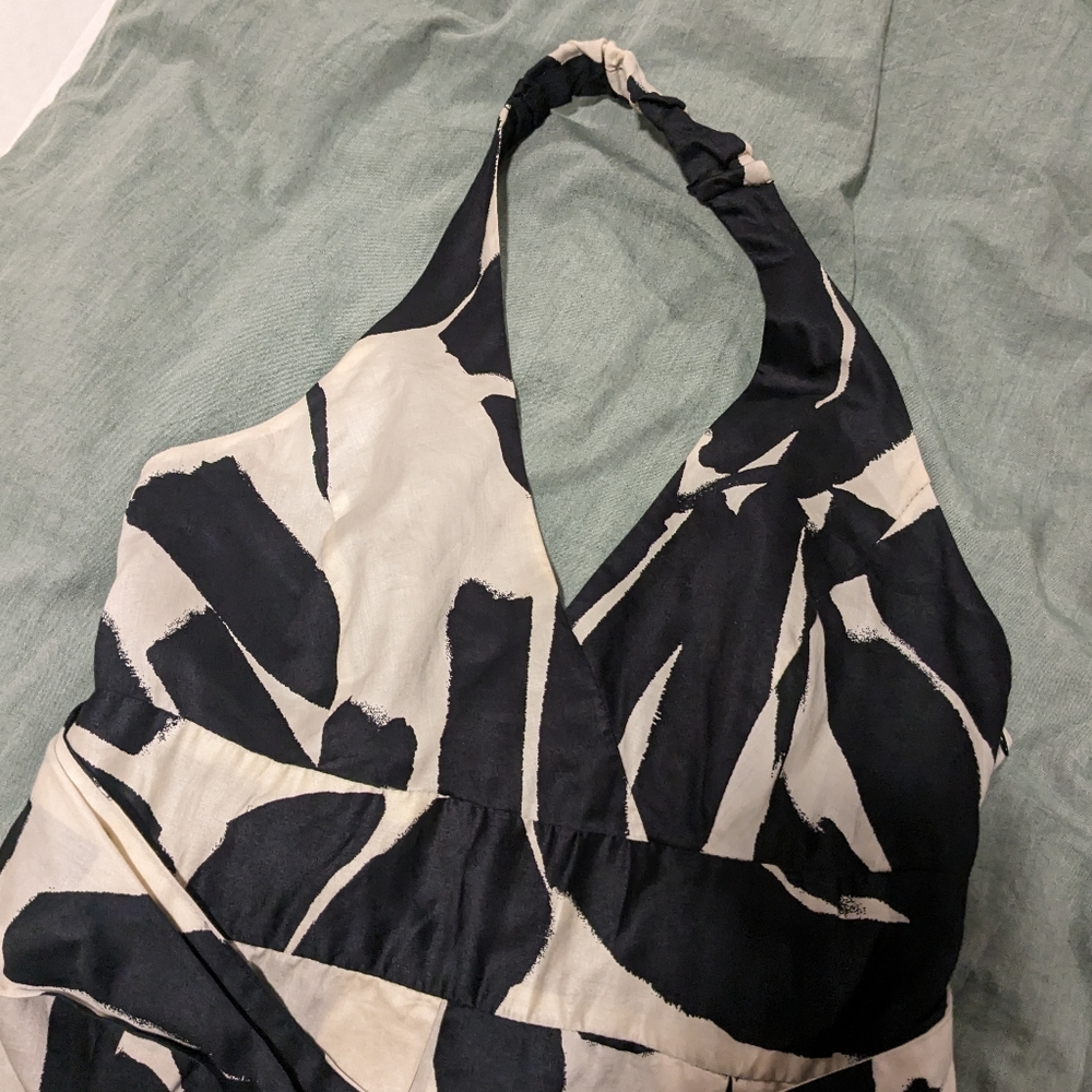 VGUC Zara Basics halter dress - Picture 3 of 4